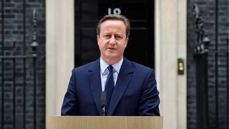 Former UK PM Cameron in surprise return to government as foreign secretary