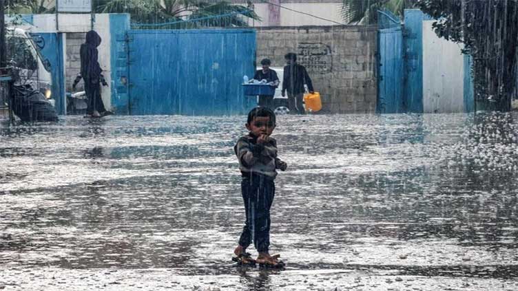 Heavy rain in Gaza brings new problems and fears for Palestinians