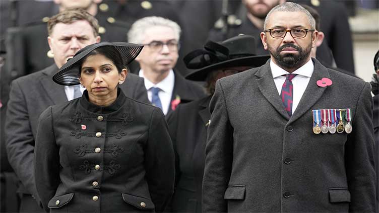 A day after Britain's prime minister fired her, Suella Braverman accuses him of being a weak leader