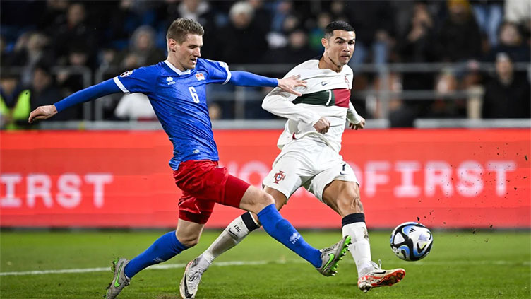 Ronaldo scores as Portugal beat Liechtenstein 2-0