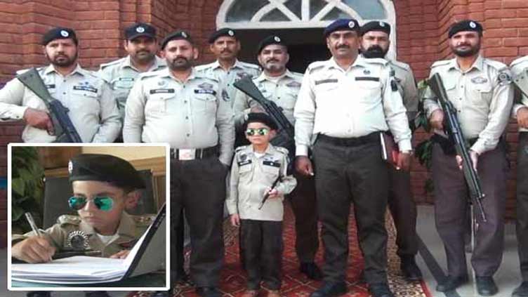 Meet six-year-old police officer from Sadiqabad