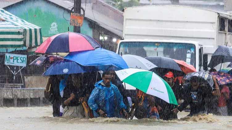 Kenya's rail operator says floods, landslide disrupting its services from port city