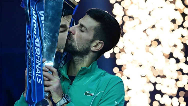 Record-breaker Djokovic claims seventh ATP Finals crown