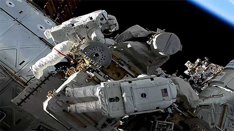 Astronaut tool bag that floated way during a spacewalk is now orbiting earth