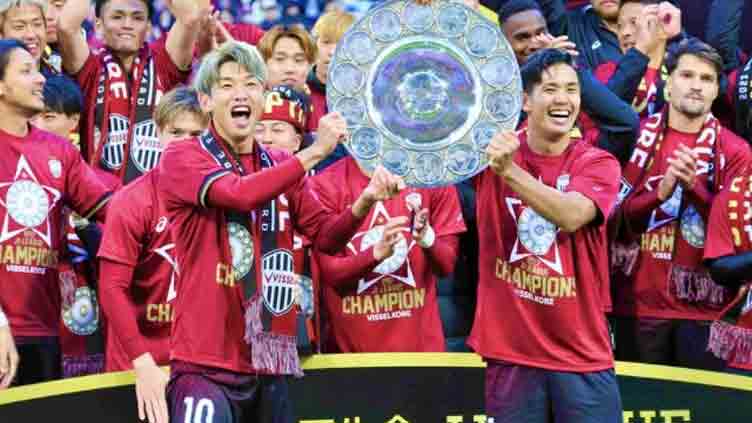 Vissel Kobe secure first J.League title with win over Nagoya