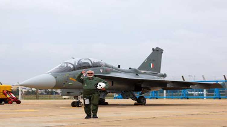 Modi flies Tejas aircraft: Indians react on X