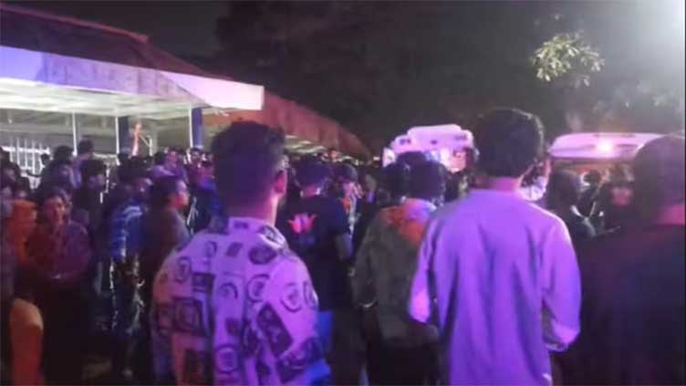 Four students dead in stampede at concert in India