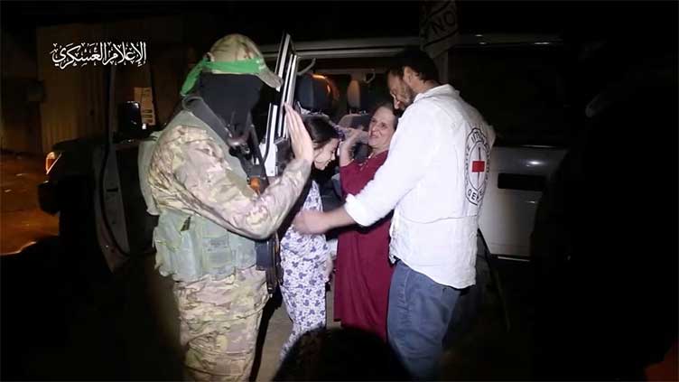 Hamas frees 13 Israeli, 4 Thai hostages in temporary truce