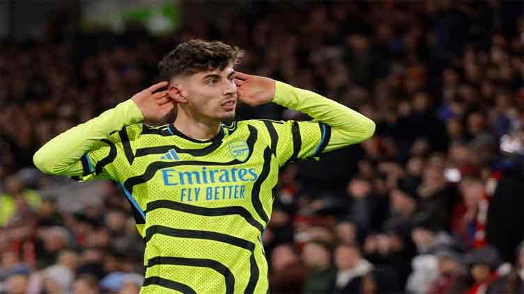 Arsenal's match-winner Havertz says he put ego aside after 'tough' period