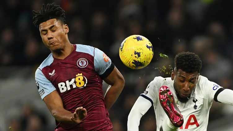 Tottenham slip to third successive defeat as Villa go fourth