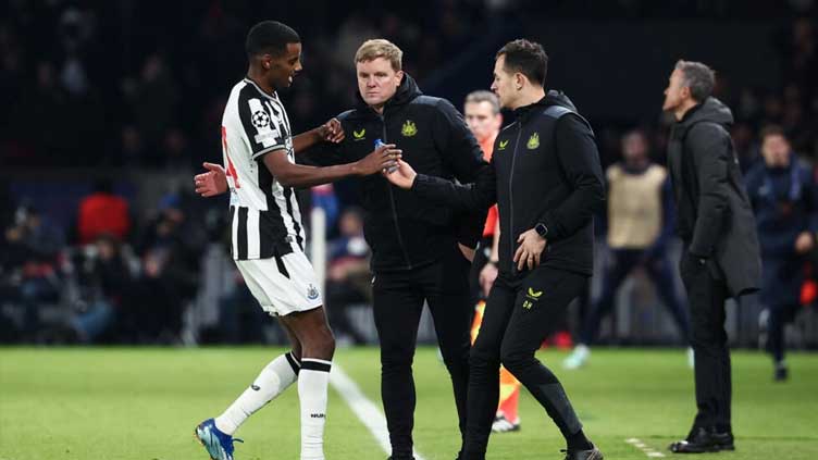 Newcastle boss Howe rues penalty decision in PSG Champions League draw