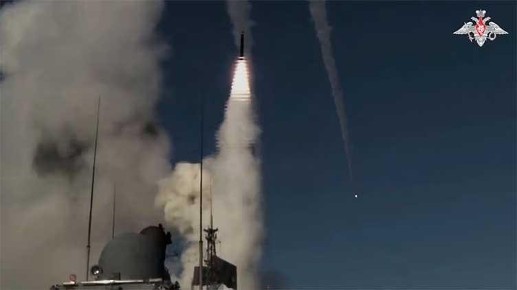 Russia says frigate hits Ukraine's military infrastructure with cruise missiles