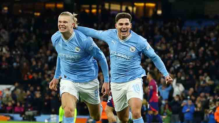 Manchester City claim top spot after recovering to beat Leipzig 3-2