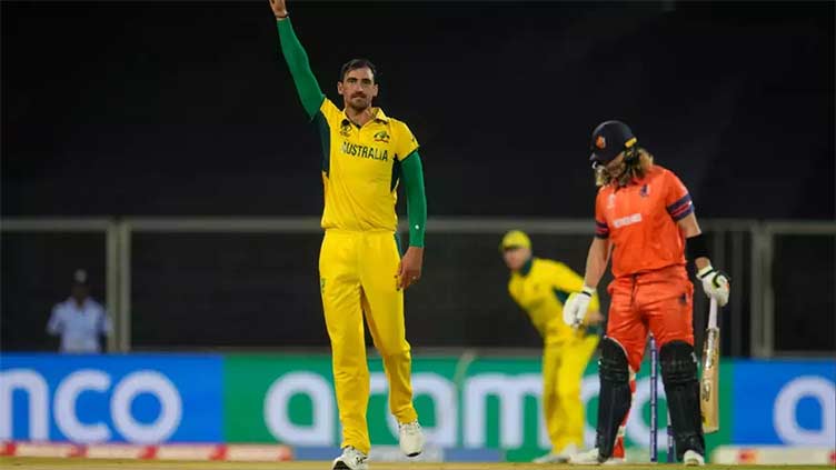 Australia's Smith and Starc star in rain-hit World Cup warm-up game