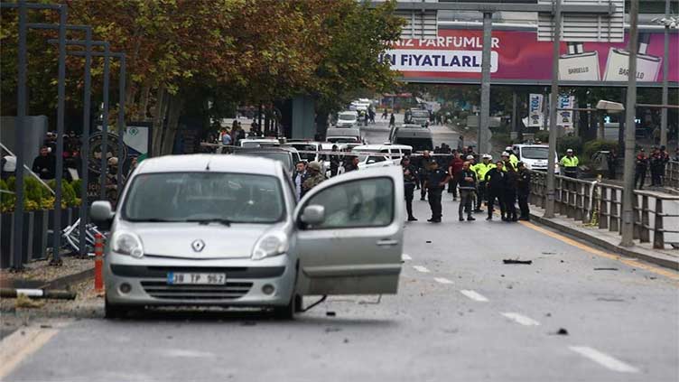 Turkiye says 'terrorists' carried out bomb attack near government building