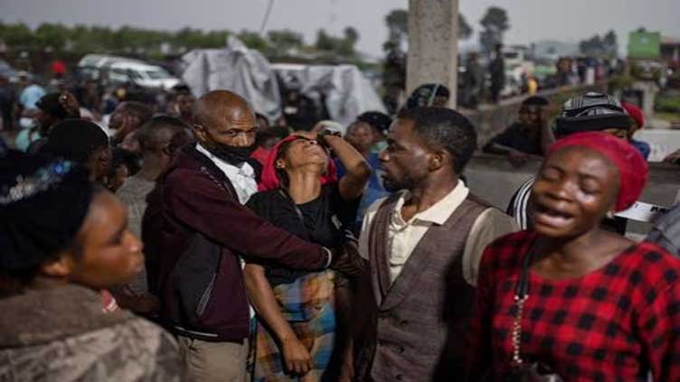 Congolese families weep for victims of protest killings