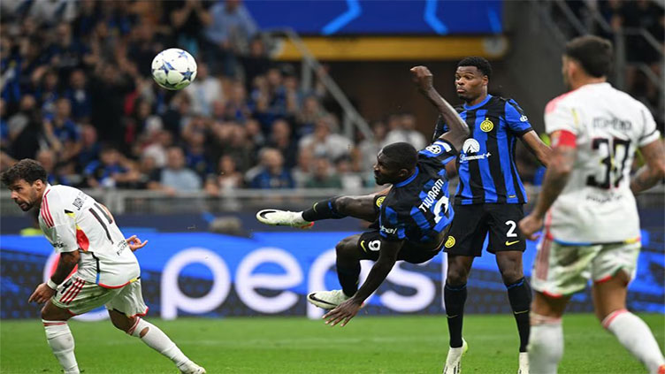 Thuram gives Inter crucial 1-0 win over Benfica