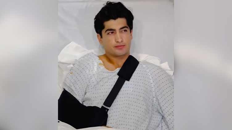 Fast bowler Naseem Shah's surgery goes well