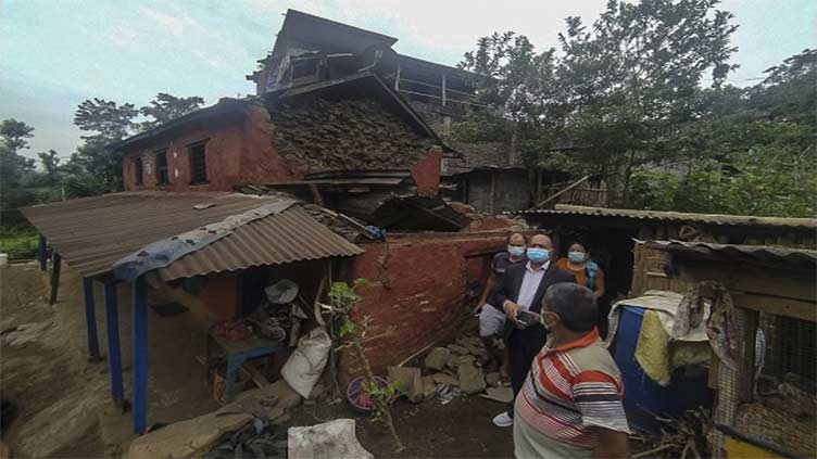 One killed in landslide after earthquakes rattle Nepal