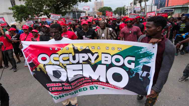 You can't be more precise: Ghana protesters demand central bank governor resign