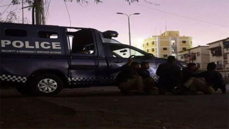 Three robbers arrested in Karachi encounters