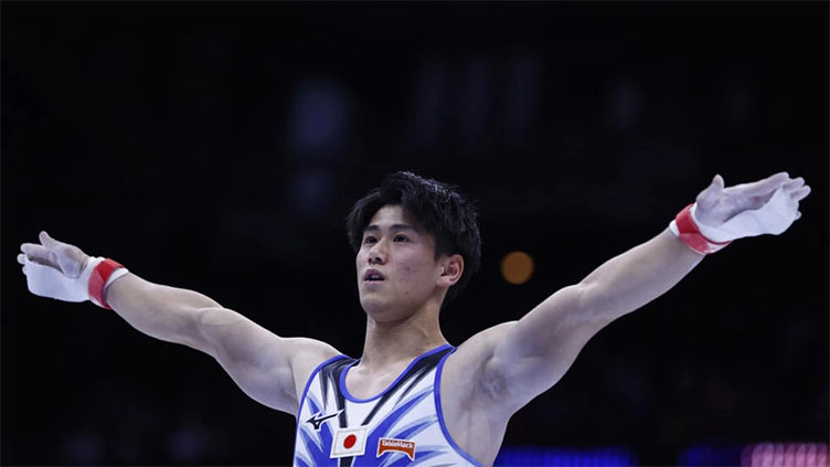 Japan's Hashimoto extends reign as world all-around champion