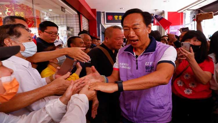 Foxconn founder Terry Gou says he has reached Taiwan election bid threshold