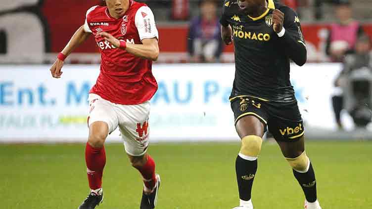 Monaco top Ligue 1 after victory at Reims, Nice beat Metz