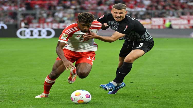 Coman double leads Bayern to 3-0 win over Freiburg