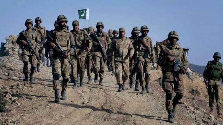 Major among two martyred, five terrorists killed in Zhob IBO