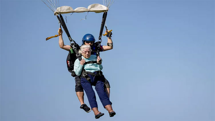 104-year-old woman dies a week after becoming world's oldest skydiver