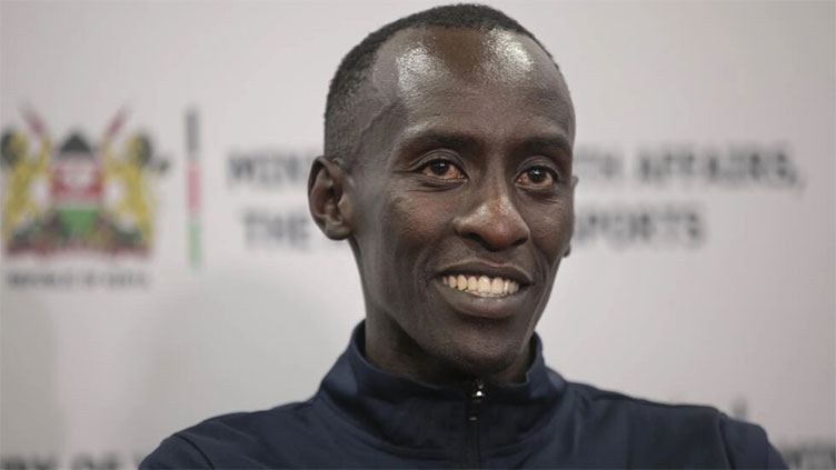 Marathon world record holder Kiptum sidesteps talk of two-hour mark