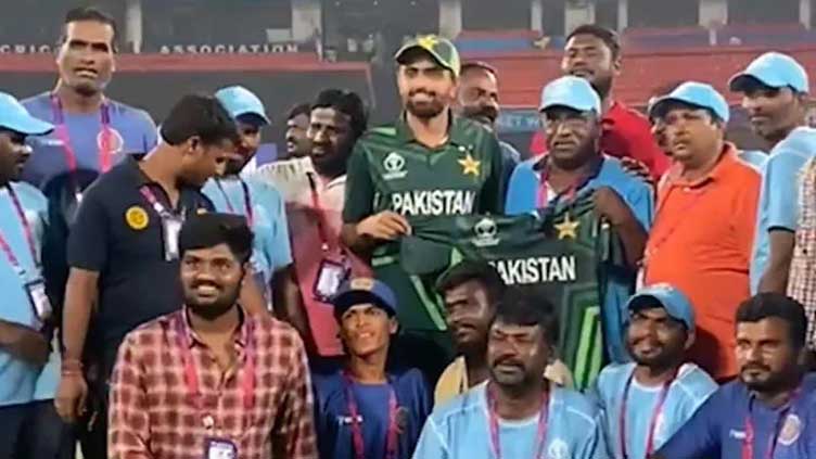 Babar's gesture towards Hyderabad ground staff lauded