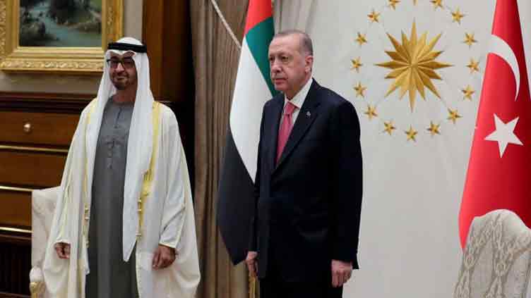 Turkiye's Erdogan discusses Israeli-Palestinian conflict with UAE president