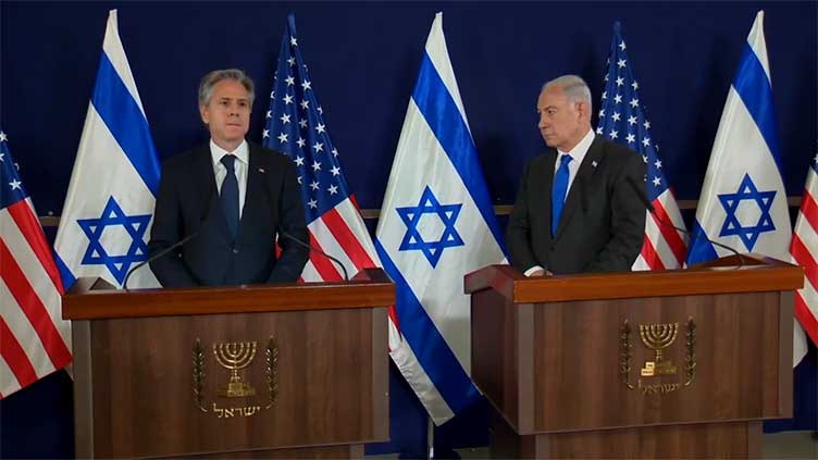 Blinken vows US support for Israel ahead of possible ground operation as strikes pound Gaza