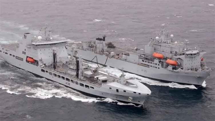 Britain sends auxiliary ships, spy planes to support Israel