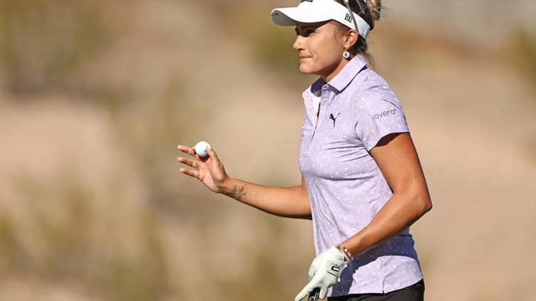 LPGA's Thompson 1-over at sunset in Vegas PGA event