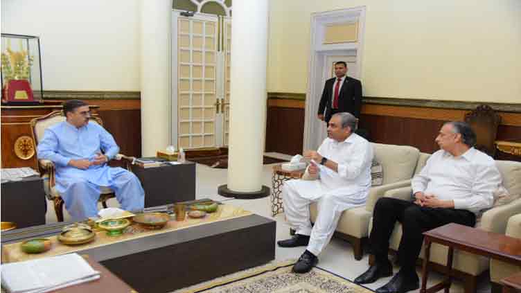 PM Kakar, CM Naqvi discuss Punjab matters 