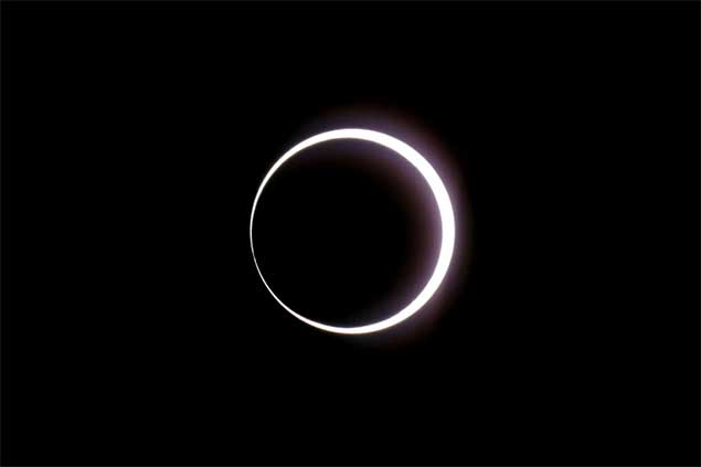 Ring of fire' eclipse brings cheers and shouts of joy as it moves across the Americas