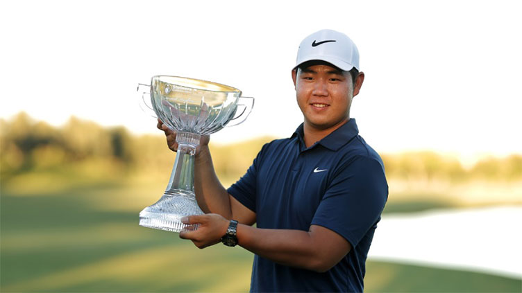 South Korea's Kim wins second PGA Vegas title in a row