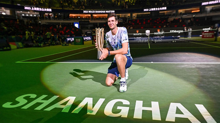 Hurkacz beats Rublev to win Shanghai Masters in thriller