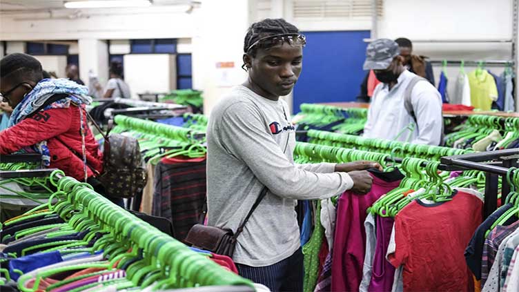 Used clothing from West big seller in East Africa. Uganda's leader wants ban