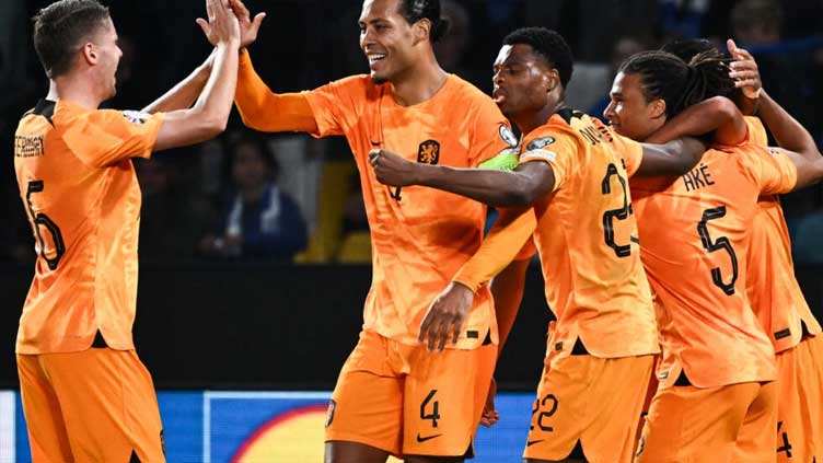 Dutch on track for Euro 2024 as Van Dijk spot-kick beats Greece