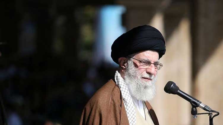 Iran's Khamenei says Israel must halt assault on Palestinians in Gaza