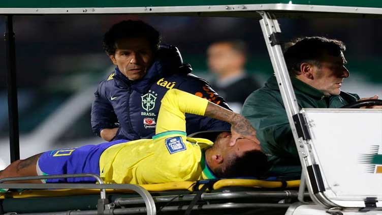 Neymar injured as Brazil lose 2-0 in Uruguay