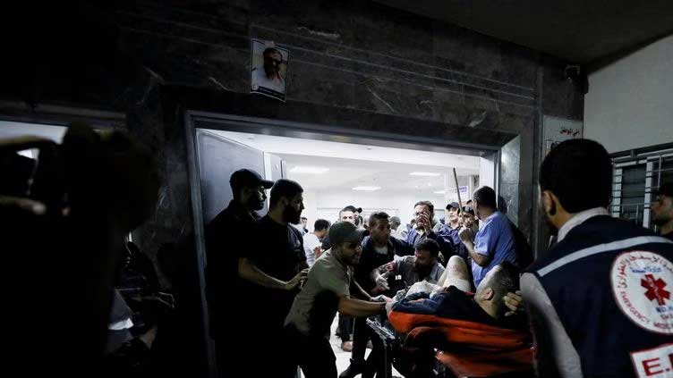 Doctors recount horror of Gaza hospital blast