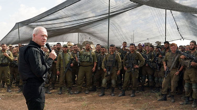 Israeli defence chief says troops will soon see Gaza 'from inside'