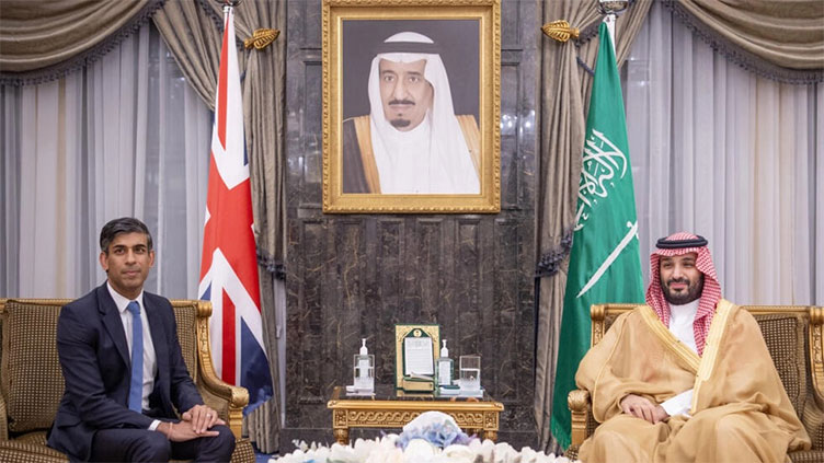 Saudi leader tells British PM attacks on Gaza 'heinous'