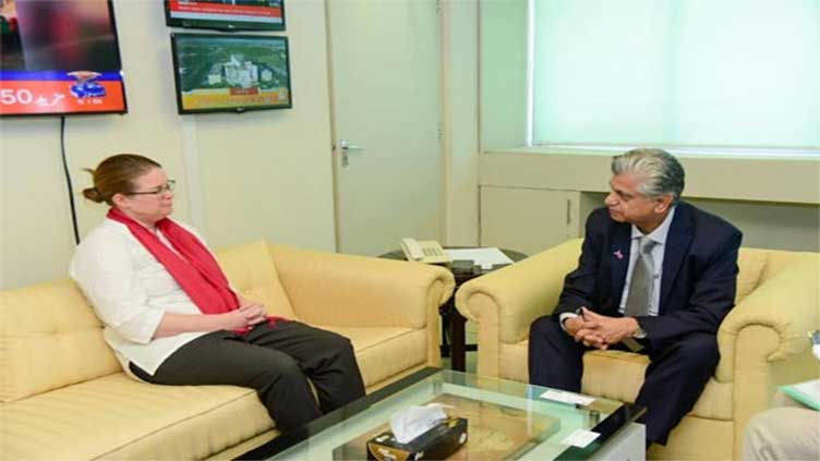 British envoy meets caretaker information minister