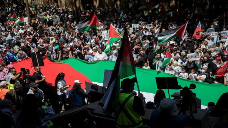 Thousands in Australia join pro-Palestinian march over Gaza